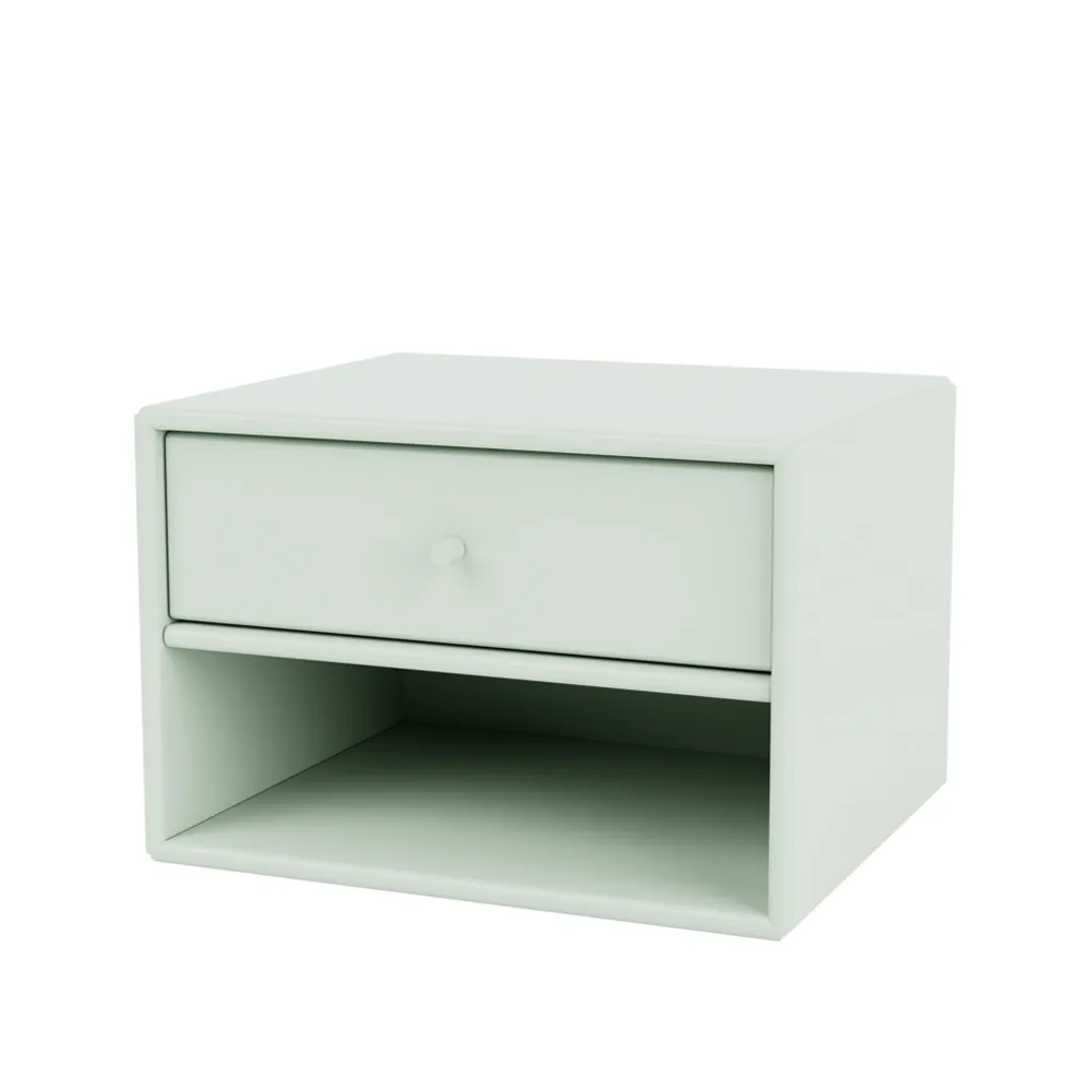 Dash bedside table, Mist 161, incl. suspension cm Montana