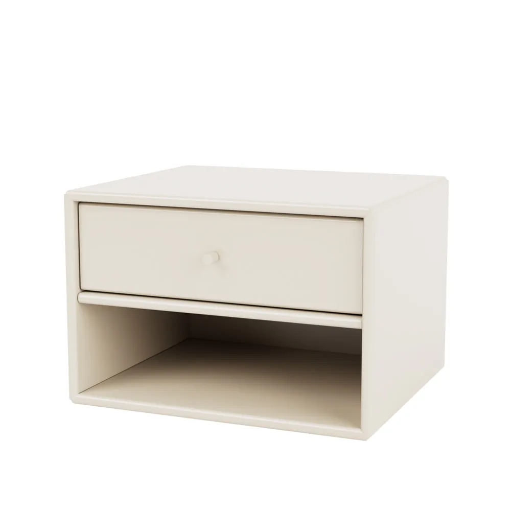 Dash bedside table, Oat 158, incl. suspension cm Montana
