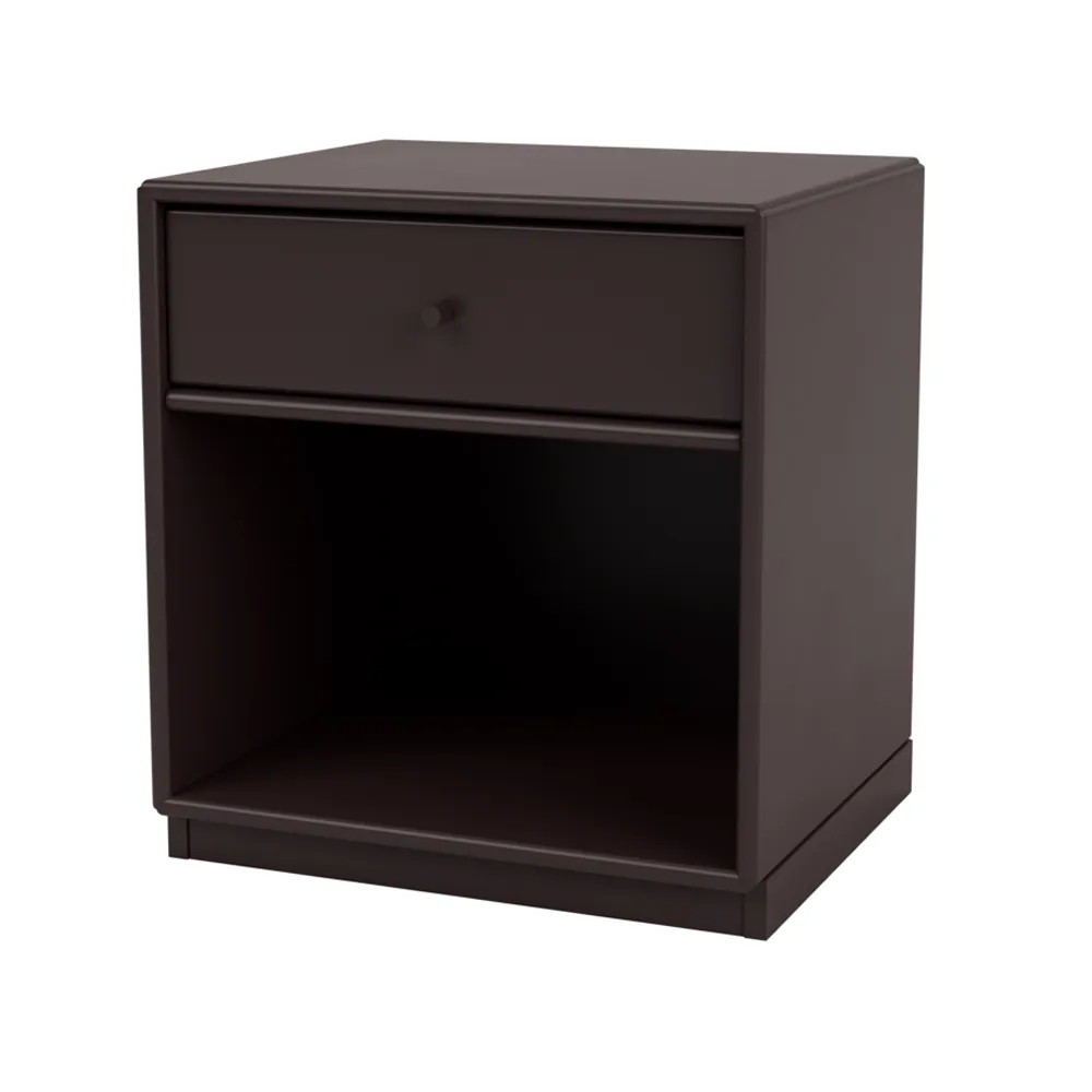 Dream bedside table, Balsamic 160, base 3cm Montana