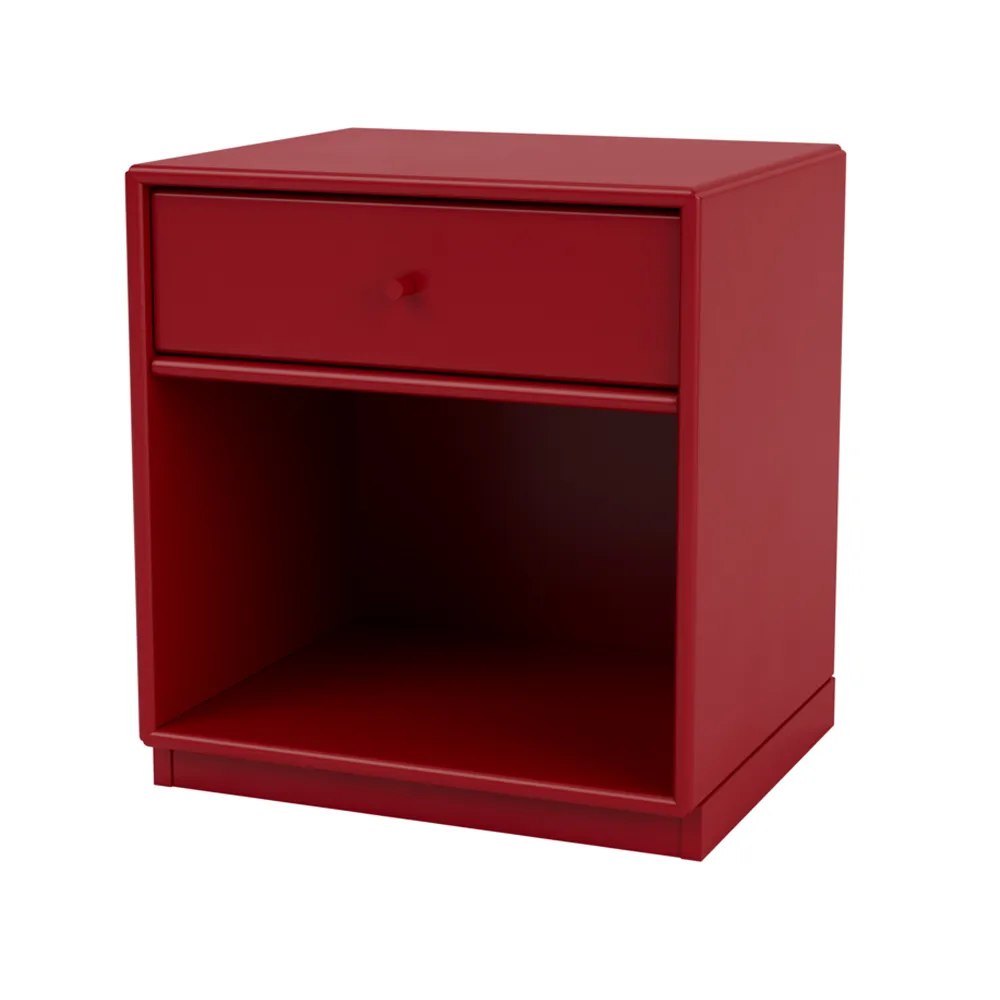 Dream bedside table, Beetroot 165, base 3cm Montana