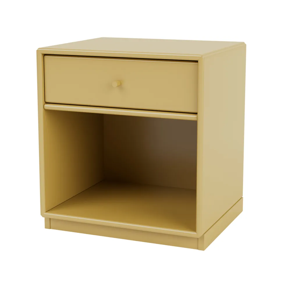 Dream bedside table, Cumin 157, base 3cm Montana
