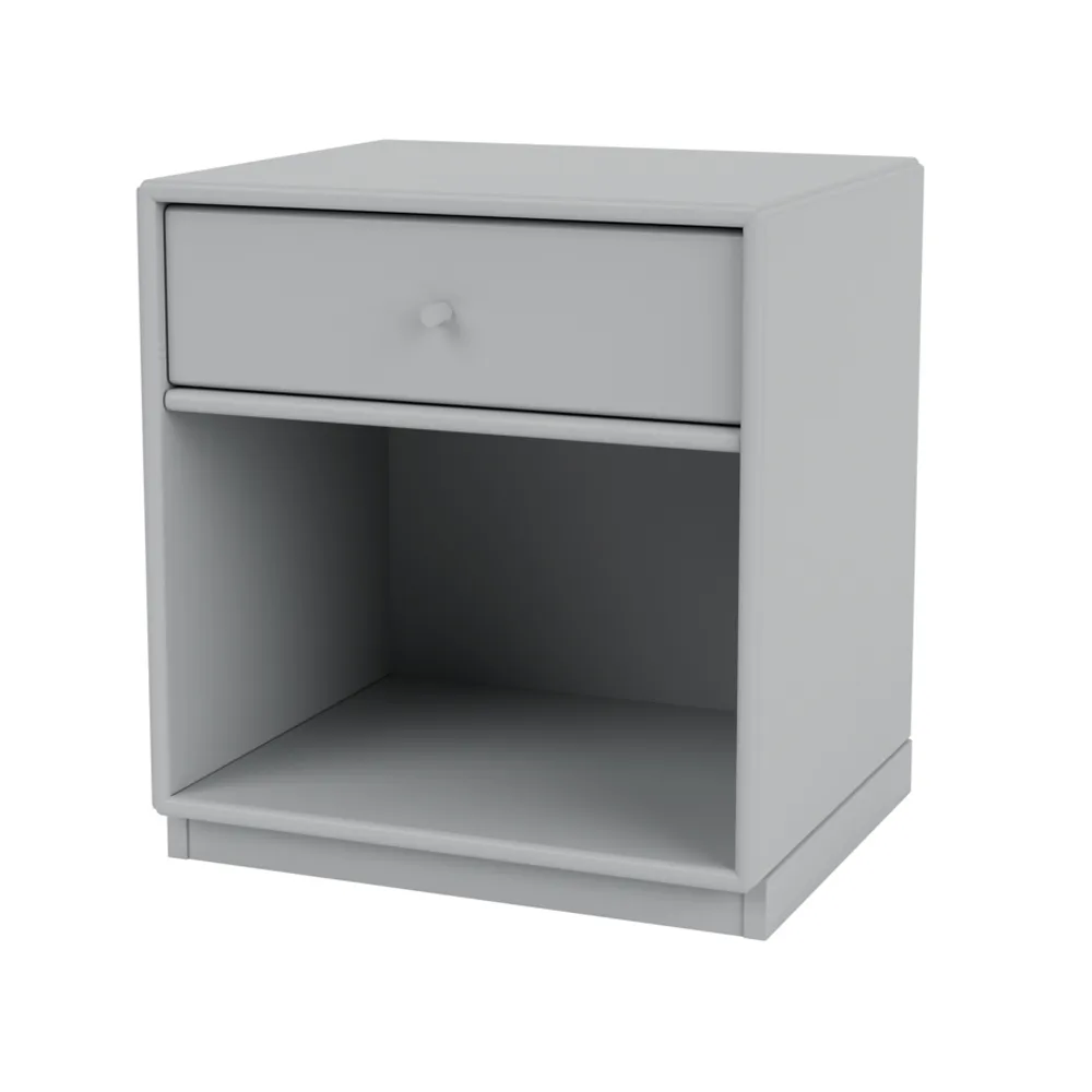 Dream bedside table, Fjord 02, base 3cm Montana