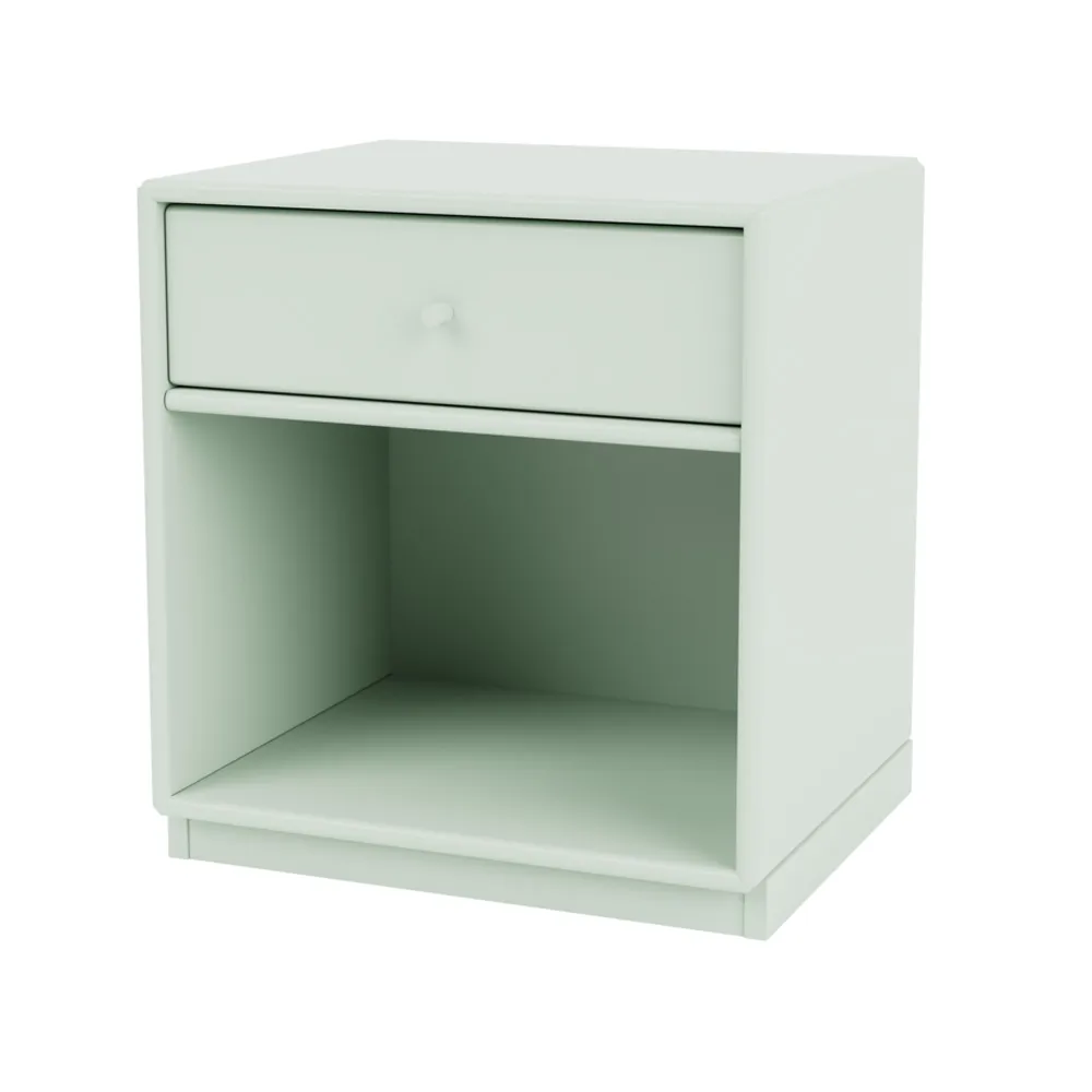 Dream bedside table, Mist 161, base 3cm Montana