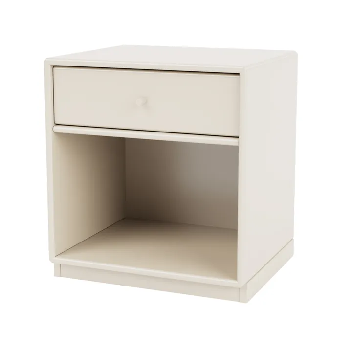 Dream bedside table - Oat 158, base 3cm - Montana