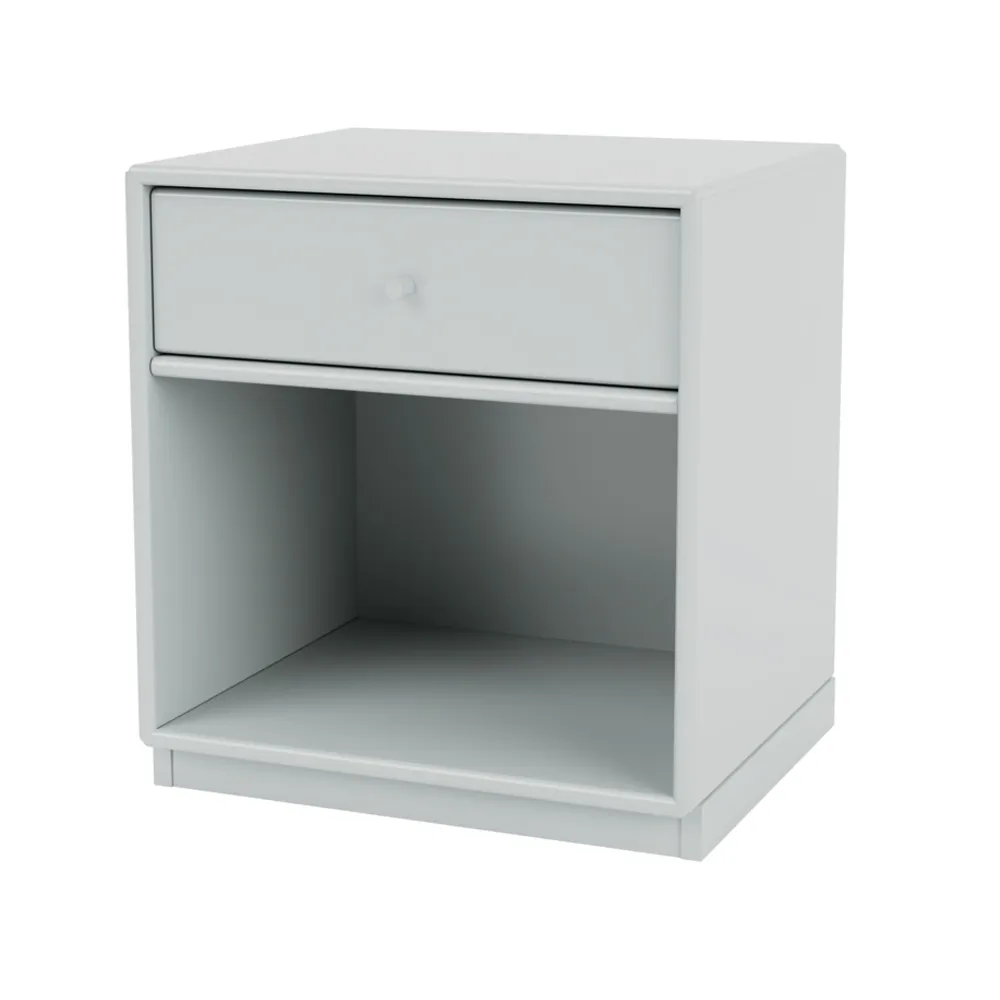 Dream bedside table, Oyster 156, base 3cm Montana