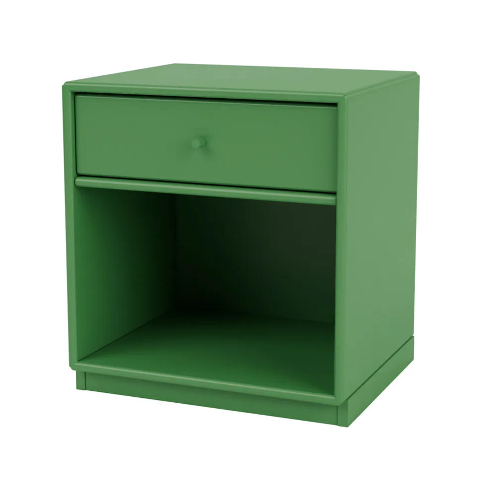 Dream bedside table, Parsley 152, base 3cm Montana
