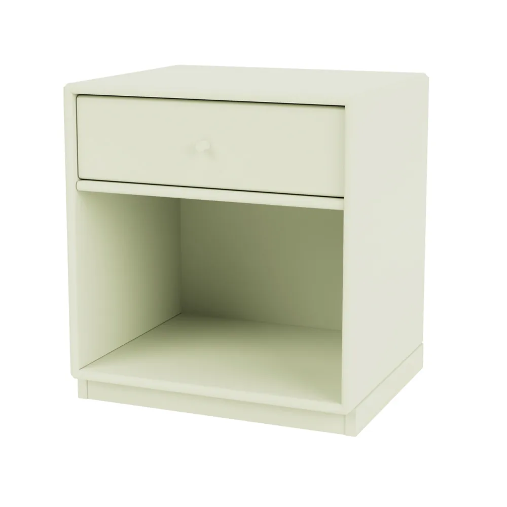 Dream bedside table, Pomelo 140, base 3cm Montana