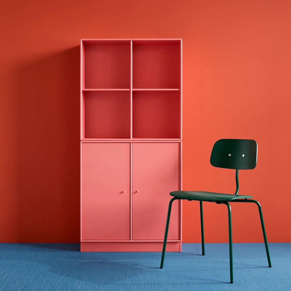 Kevi 2060 chair, O. grey laquered stand-stained ash Montana