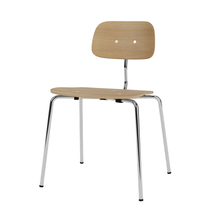 Kevi 2060 chair - Oak-chrome - Montana