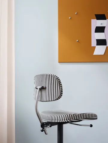 Kevi 2534U Office chair - Stripe-aluminum - Montana