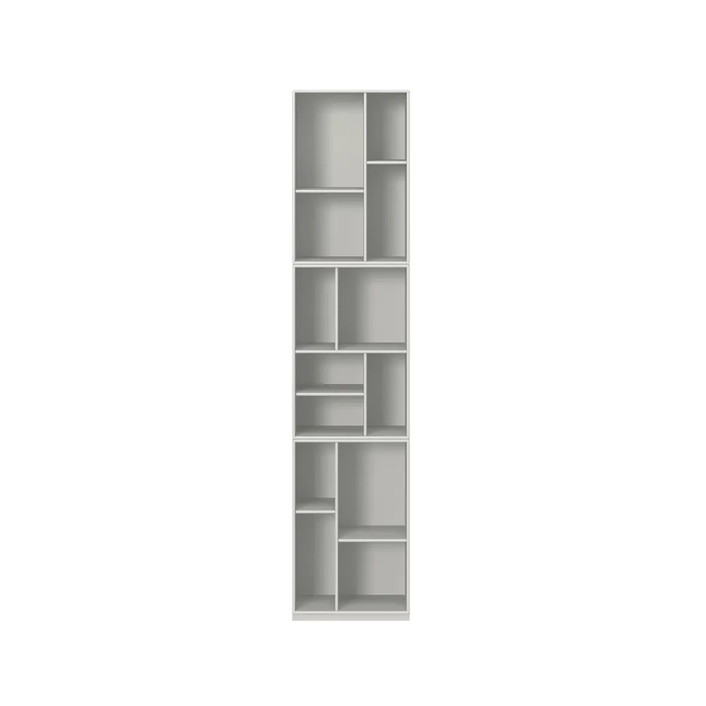 Loom bookshelf, Nordic 09, incl. 3 cm base Montana