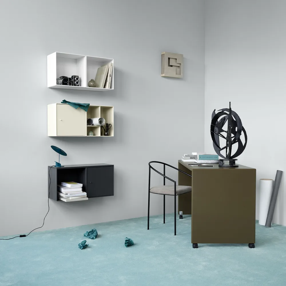 Montana Mini 1103 shelf module, Nordic 09. with door Montana
