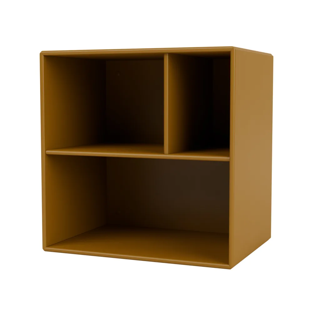 Montana Mini 1302 shelf module, Amber 142. with shelf Montana