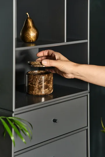 Montana Mini 1302 shelf module - Anthracite 04. with shelf - Montana