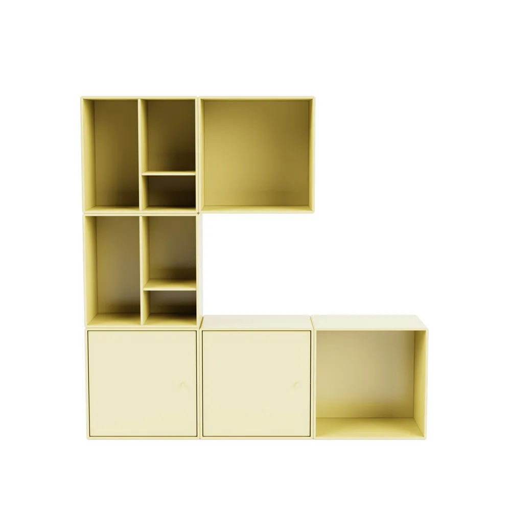 Montana Mini shelving system 6x2 Camomile,  Montana