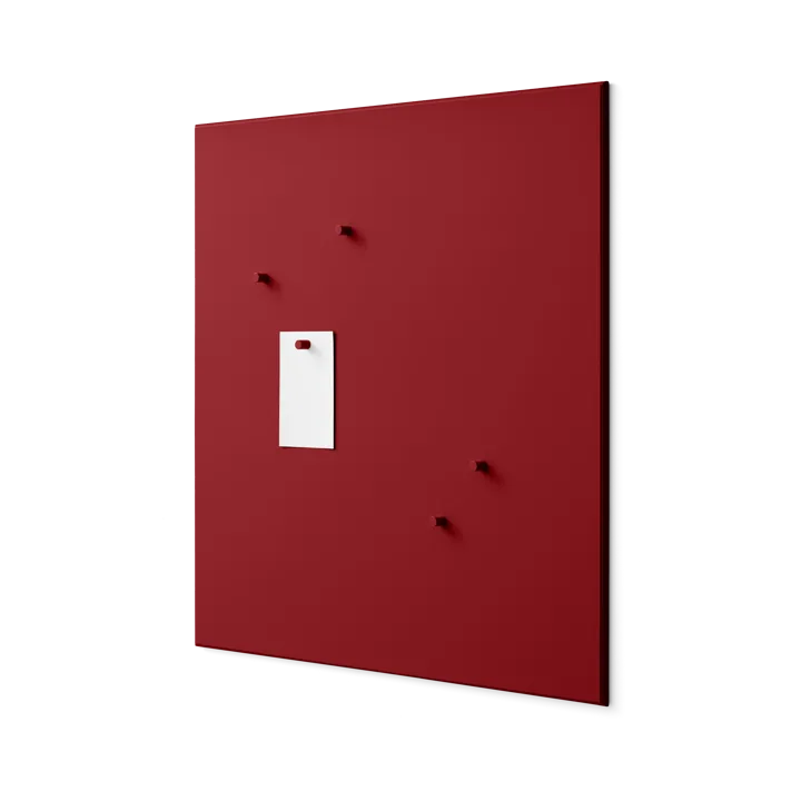 Montana noticeboard 69.6x69.6 cm - Beetroot - Montana