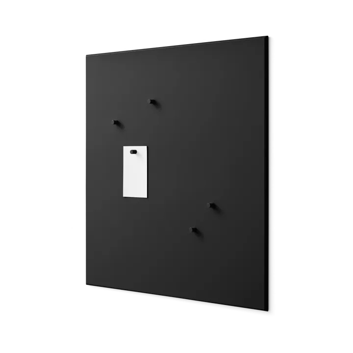 Montana noticeboard 69.6x69.6 cm - Black - Montana