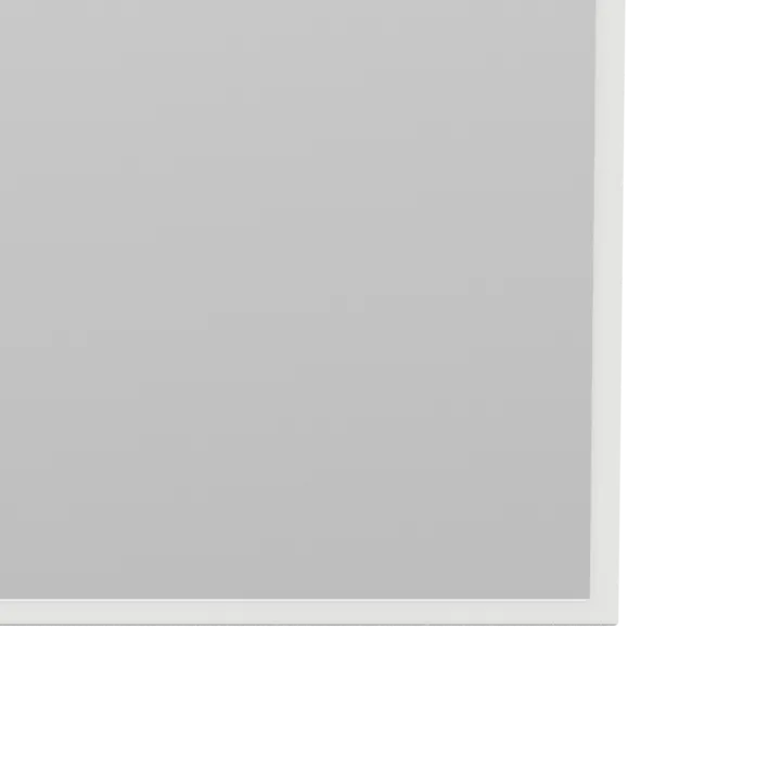 Montana rectangular mirror 46.8x69.6 cm - White - Montana