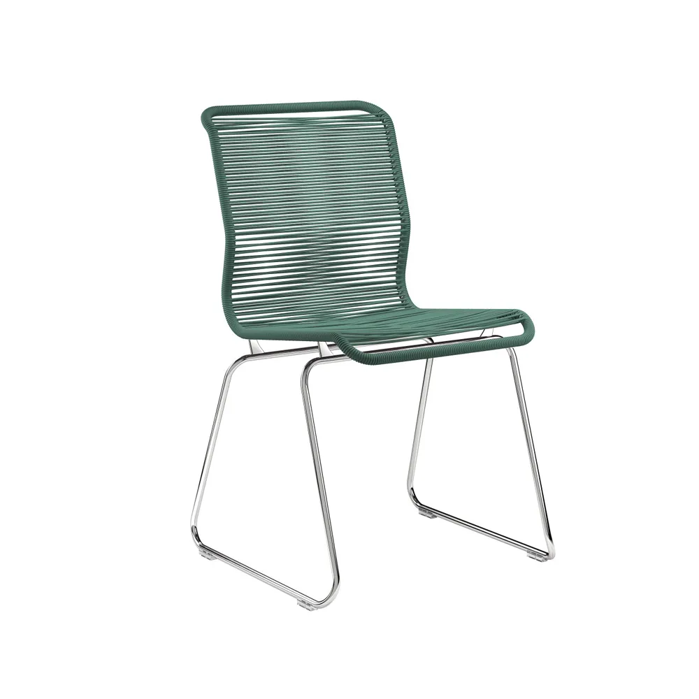 Panton One chair, Holmes, stainless steel Montana