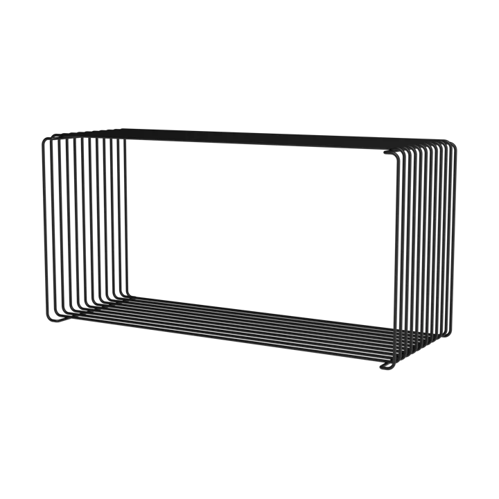 Panton Wire Extended shelf 70x34,8x25,7 cm - Black - Montana