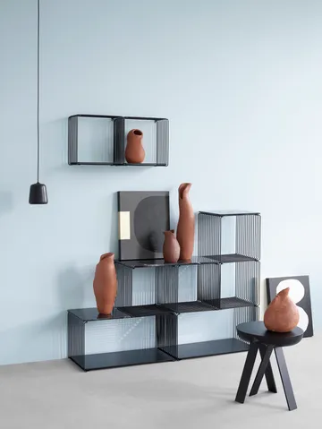 Panton Wire Extended shelf 70x34,8x34,8 cm - Black - Montana