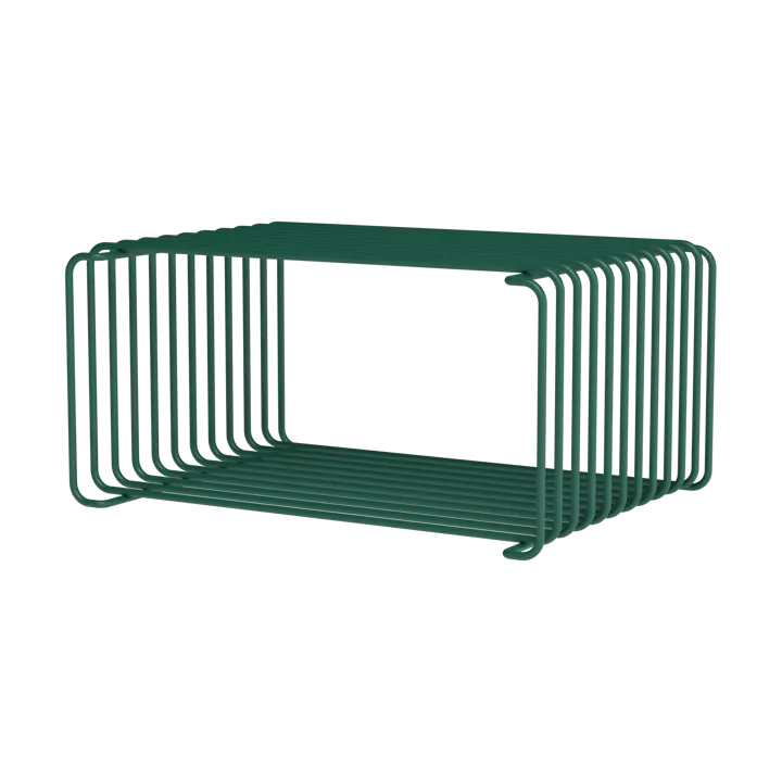 Panton Wire Half Height shelf 34.8x17.2x25.7 cm - Pine - Montana