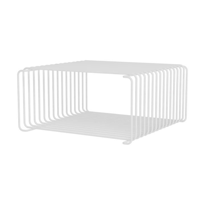 Panton Wire Half Height shelf 34.8x17.2x34.8 cm - Snow - Montana