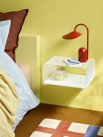 Panton Wire shelf 33x25,7 cm - New white - Montana