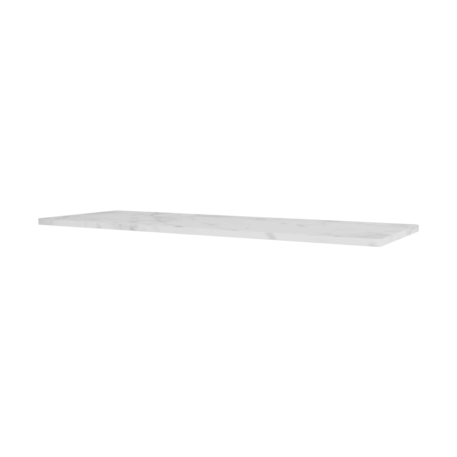 Panton Wire shelf 70,1x25,7 cm, White marble Montana