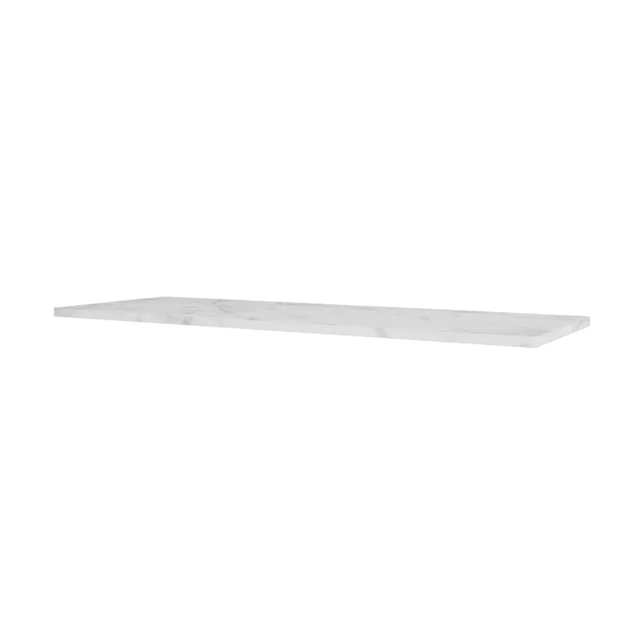 Panton Wire shelf 70,1x25,7 cm - White marble - Montana