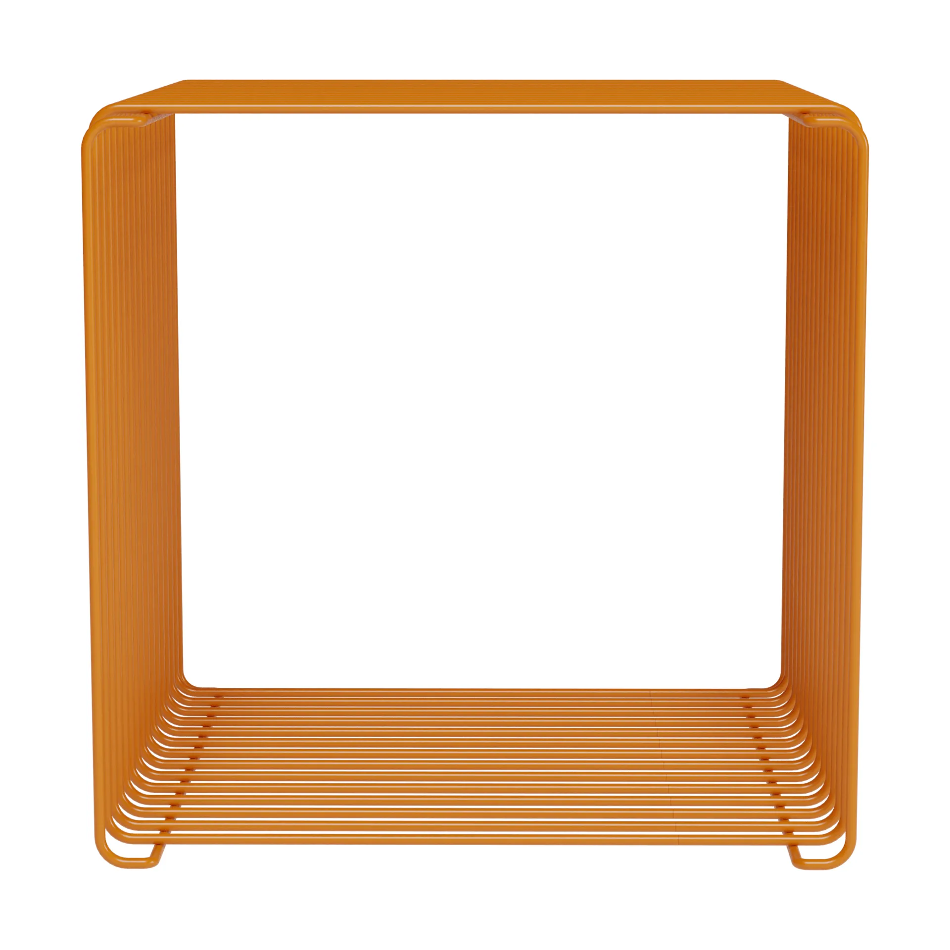 Panton Wire Single shelf 34,8x34,8x34,8 cm, Tangerine Montana
