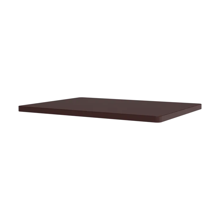 Panton Wire tabletop 34,8x25,7 cm - Black red - Montana