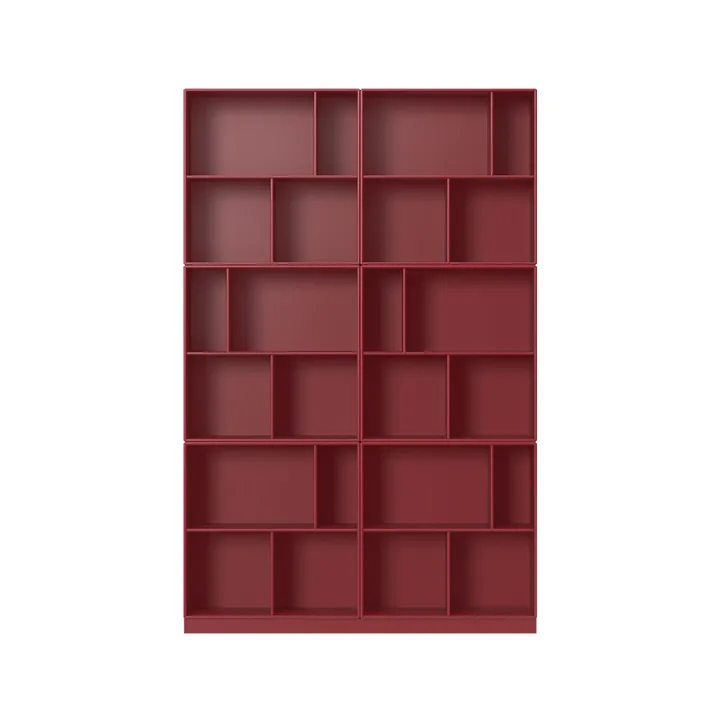 Read bookshelf - Beetroot 165-incl. 7 cm base - Montana
