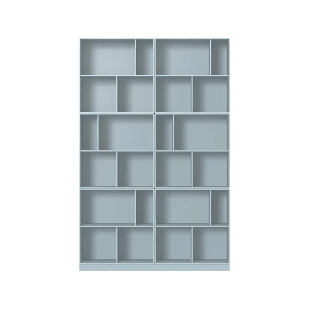 Read bookshelf, Flint 148, incl. 7 cm base Montana