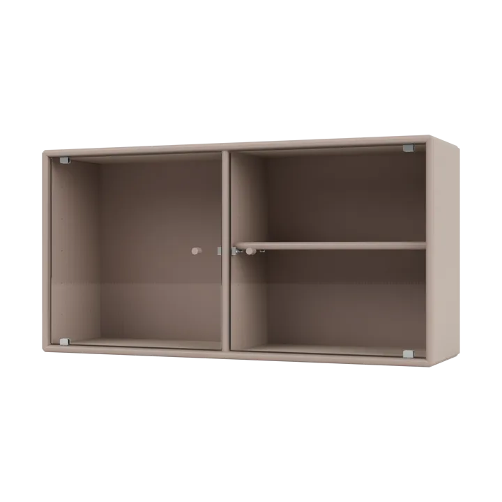 Ripple I display cabinet 69.6x35.4x20 cm - Mushroom - Montana