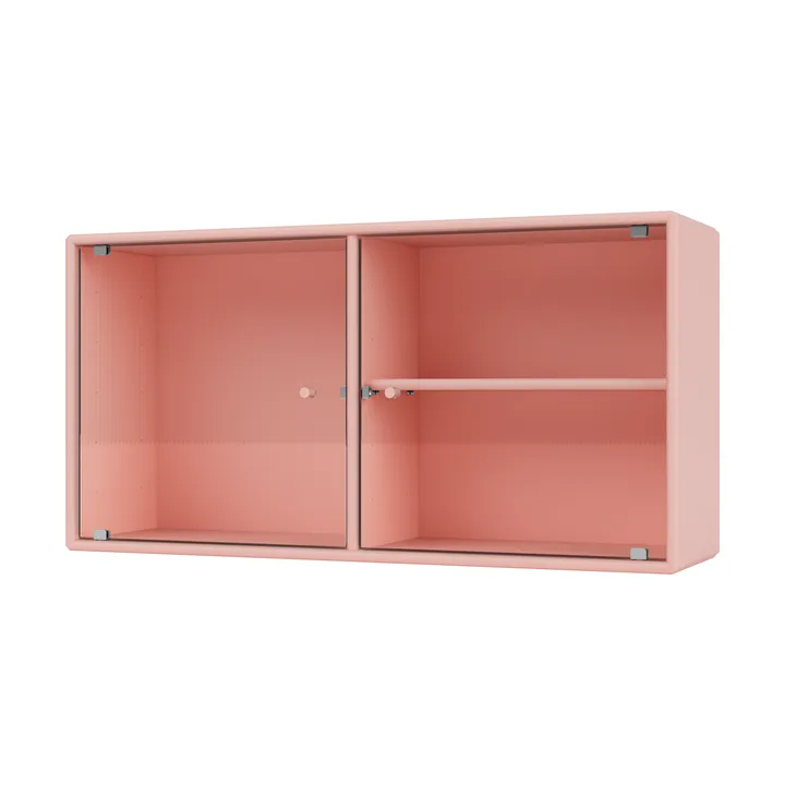 Ripple I display cabinet 69.6x35.4x20 cm - Ruby - Montana