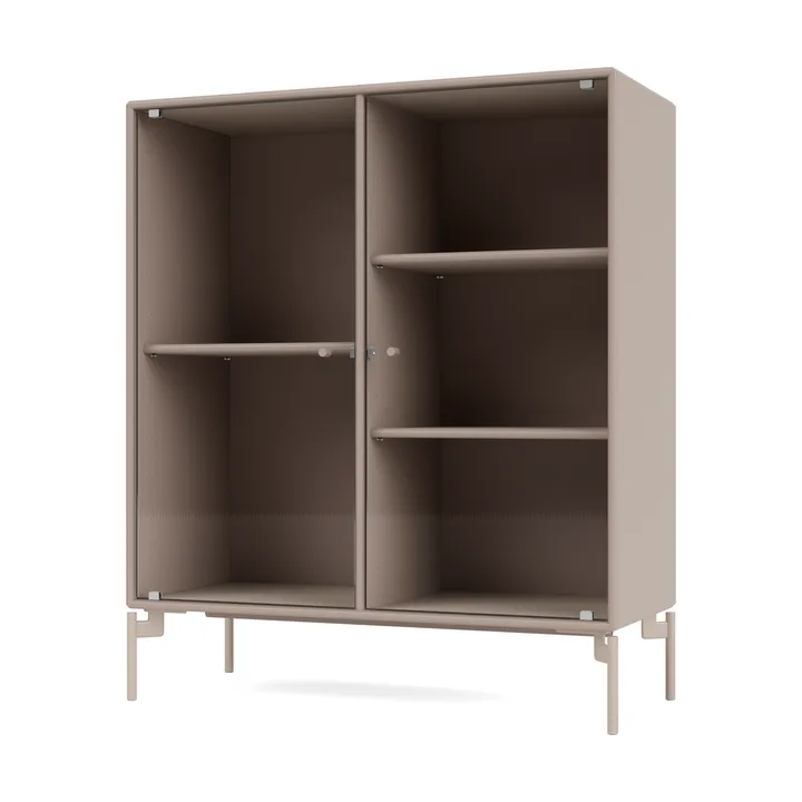 Ripple II display cabinet 69.6x82.2x30 cm - Mushroom-legs mushroom - Montana
