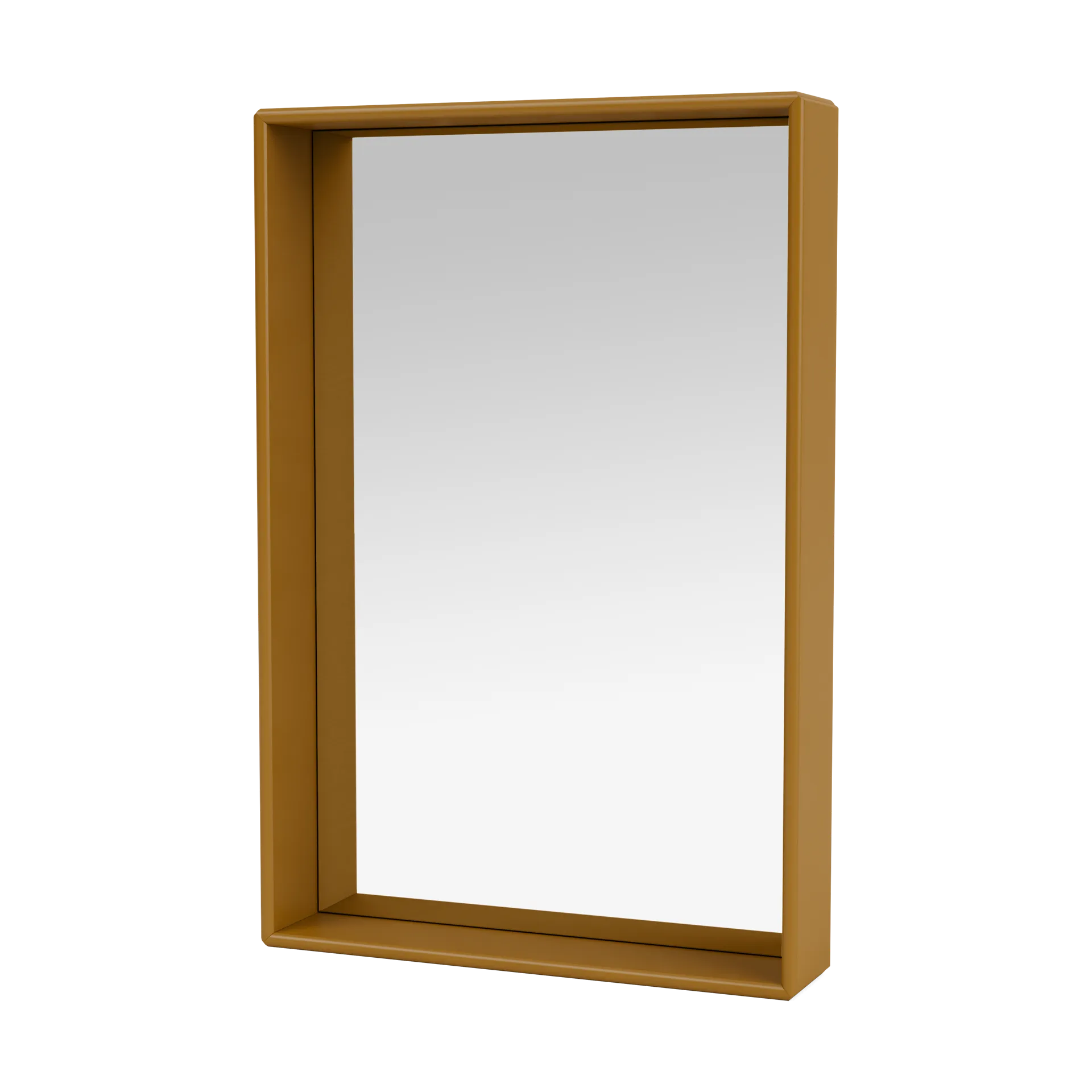 Shelfie colour frame mirror 46.8x69.6 cm, Amber Montana