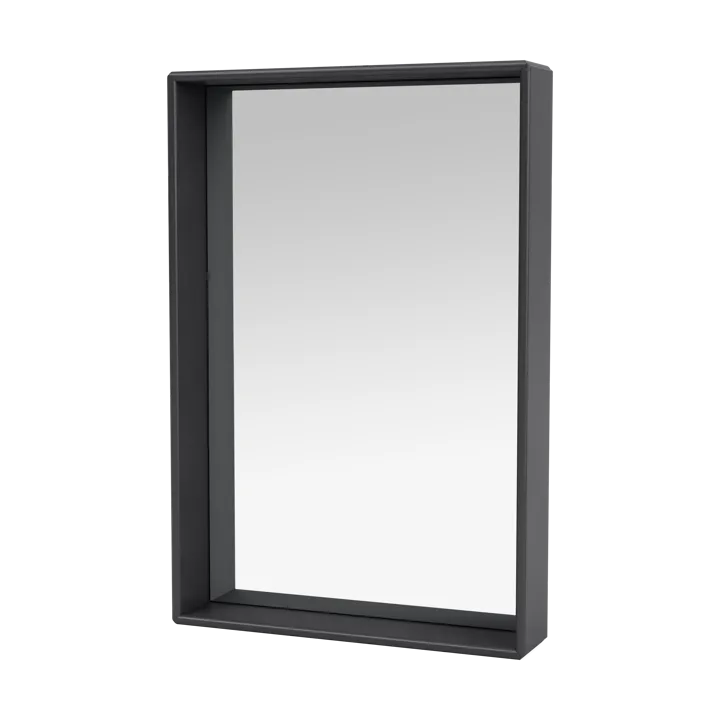 Shelfie colour frame mirror 46.8x69.6 cm - Anthracite - Montana