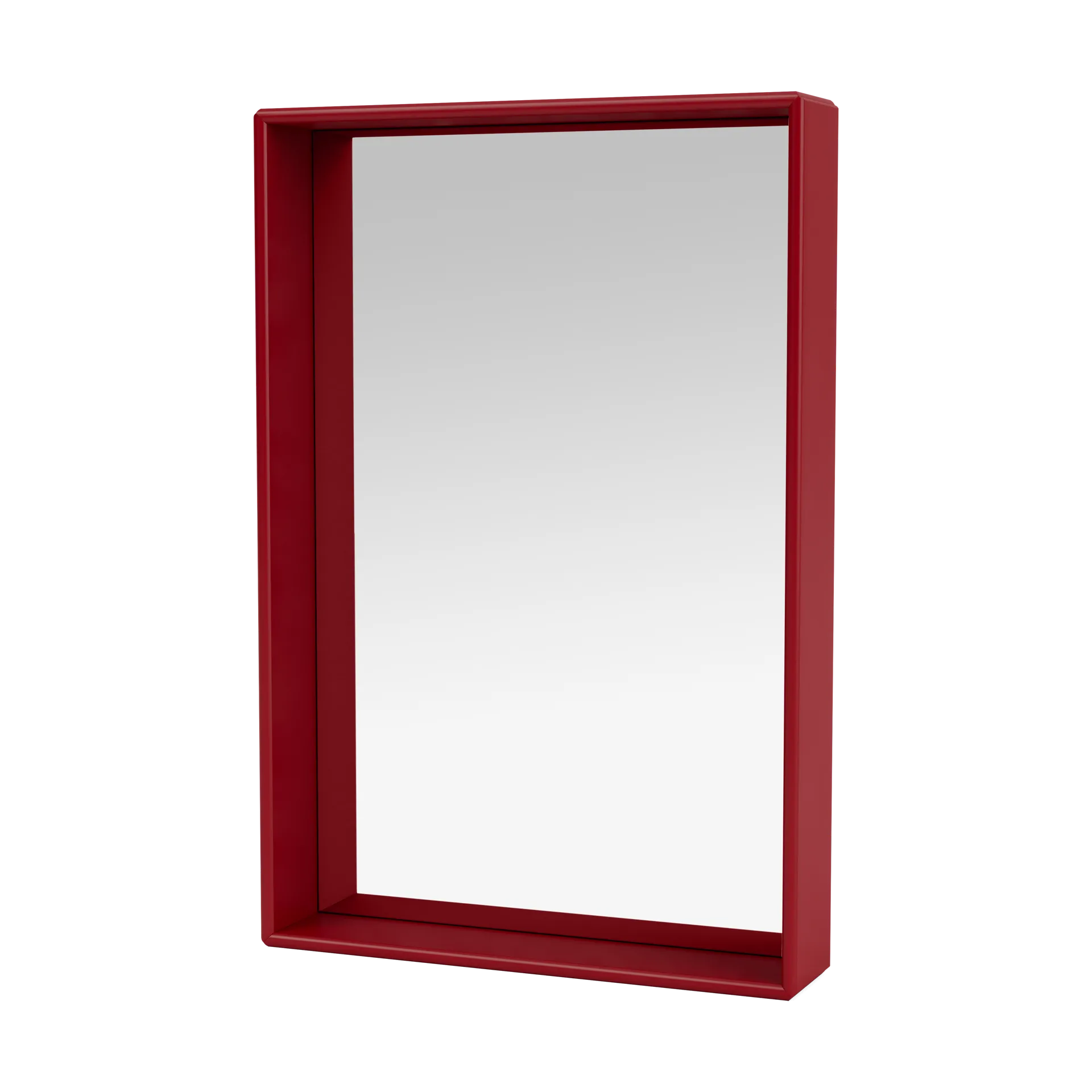 Shelfie colour frame mirror 46.8x69.6 cm, Beetroot Montana