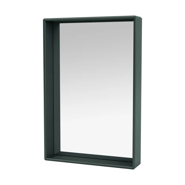 Shelfie colour frame mirror 46.8x69.6 cm - BlackJade - Montana