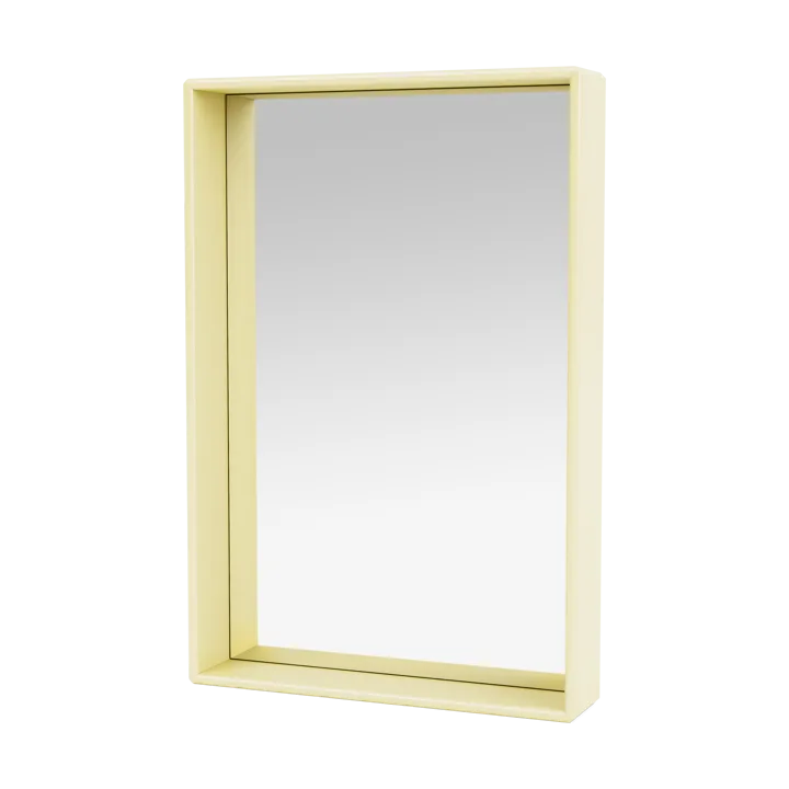 Shelfie colour frame mirror 46.8x69.6 cm - Camomile - Montana