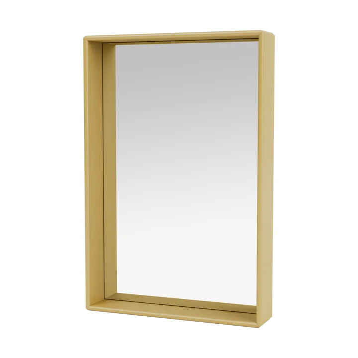 Shelfie colour frame mirror 46.8x69.6 cm - Cumin - Montana