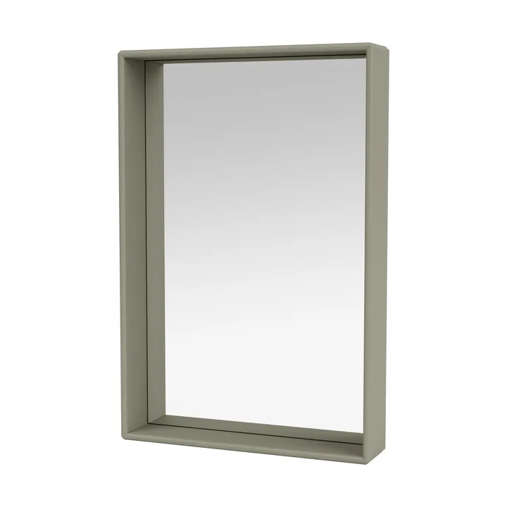 Shelfie colour frame mirror 46.8x69.6 cm - Fennel - Montana