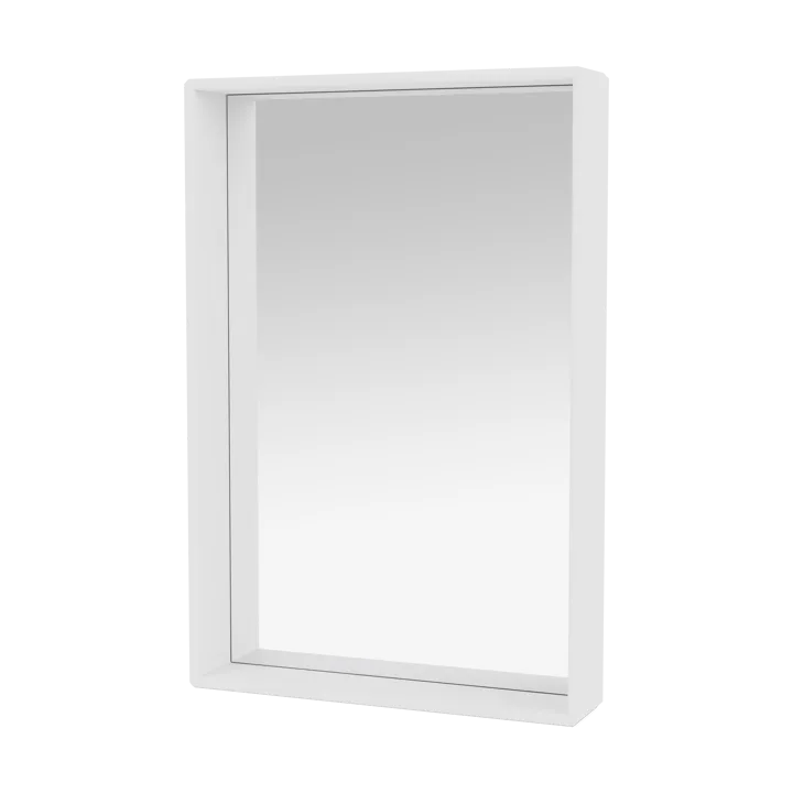 Shelfie colour frame mirror 46.8x69.6 cm - NewWhite - Montana