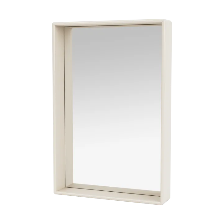 Shelfie colour frame mirror 46.8x69.6 cm - Oat - Montana