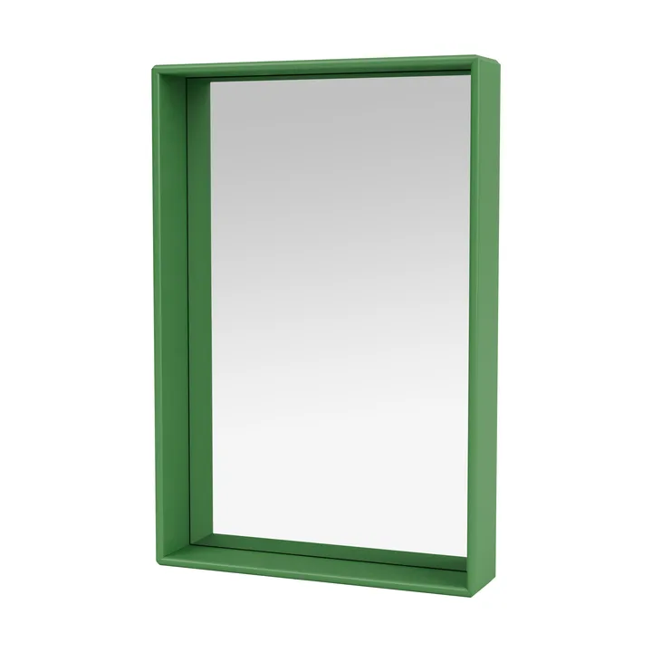 Shelfie colour frame mirror 46.8x69.6 cm - Parsley - Montana
