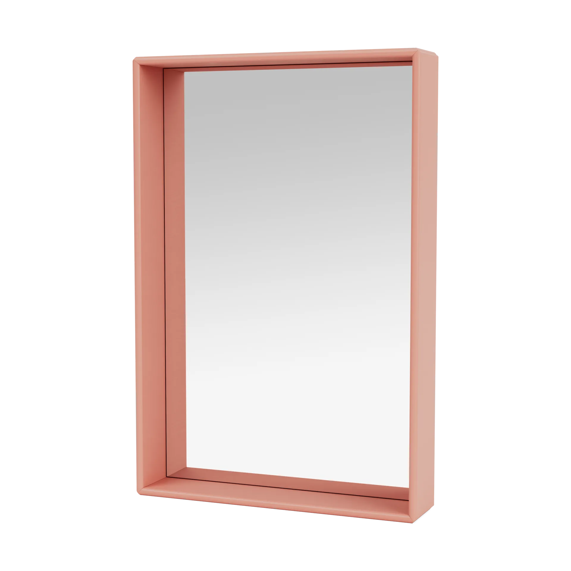 Shelfie colour frame mirror 46.8x69.6 cm, Rhubarb Montana