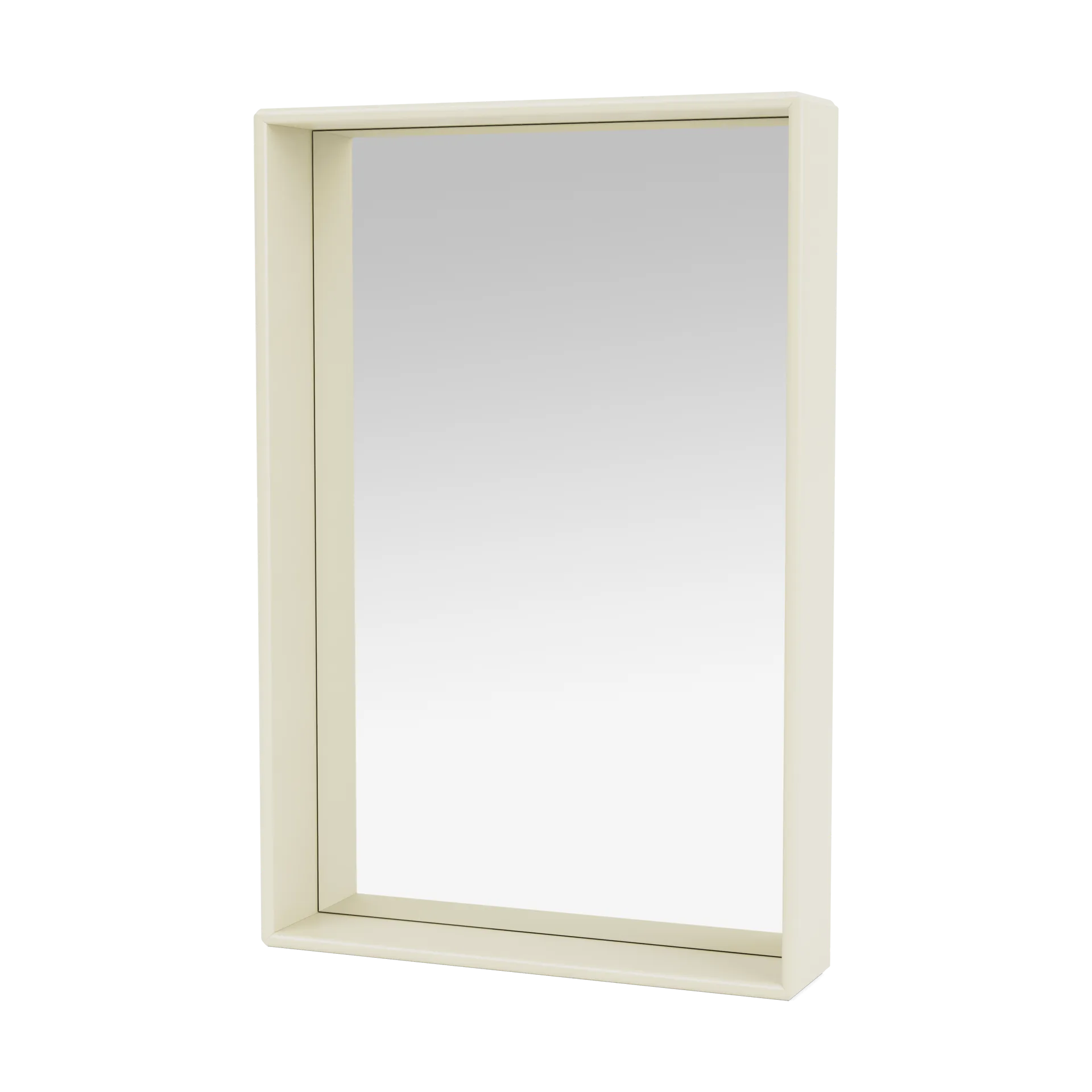 Shelfie colour frame mirror 46.8x69.6 cm, Vanilla Montana