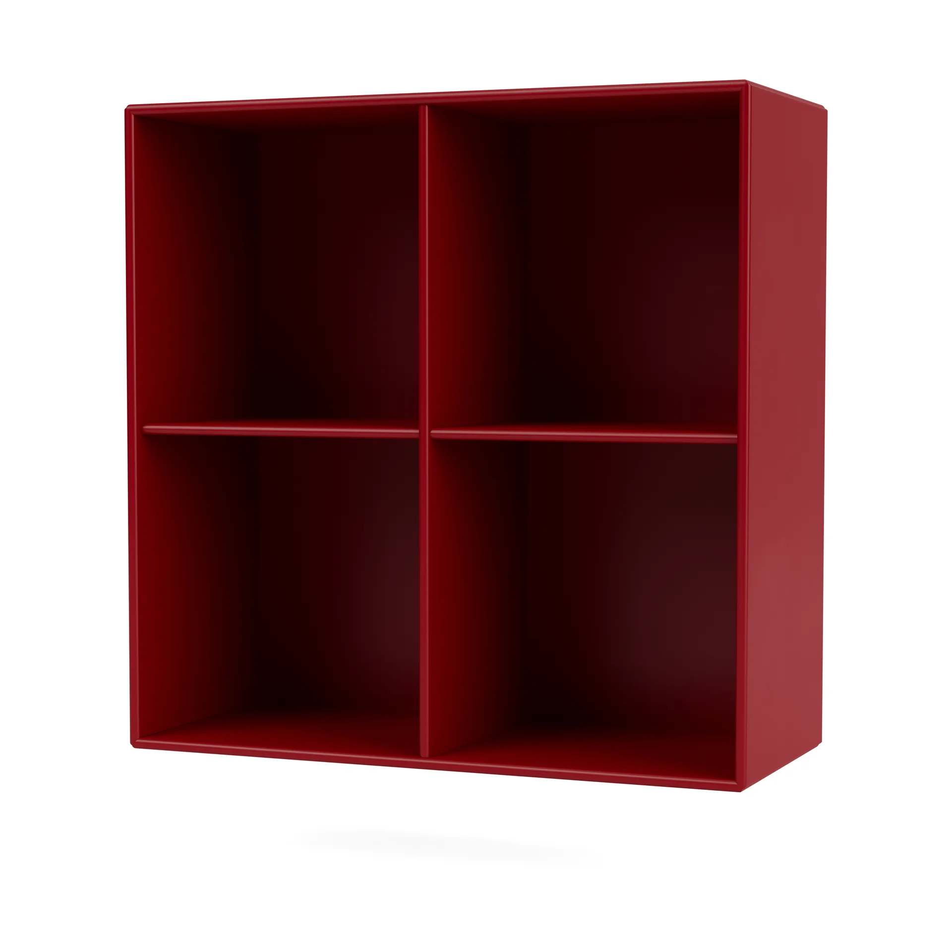 SHOW shelf 69.6x69.6 cm incl. suspension rail, 165-Beetroot Montana